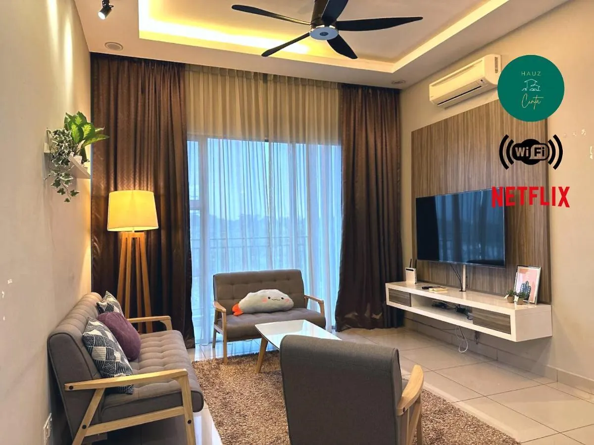 Apartment Bukit Indah 6Pax Wifi Netflix 3 Bedroom Johor Bahru